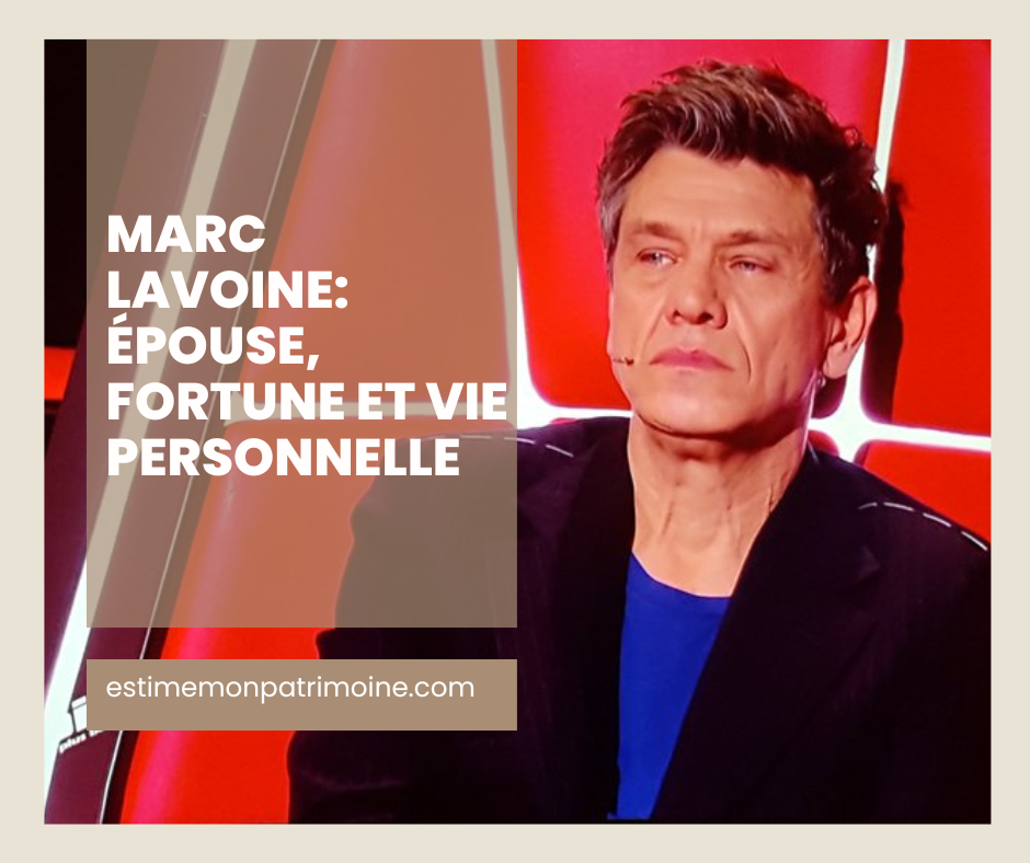 Marc Lavoine : épouse, fortune et vie personnelle. estimemonpatrimoine.com